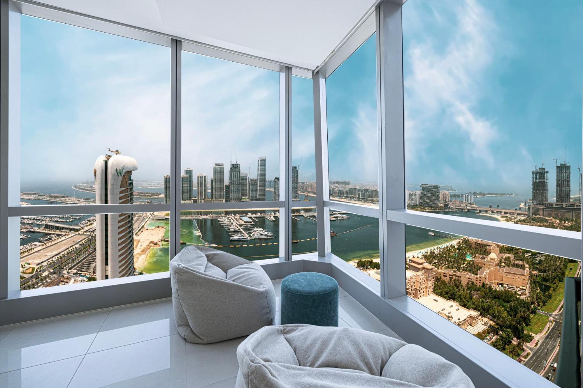 Capsule Experience Duplex - Panoramic Sea View - Nowmade La Marina Hostel Dubai Luaran gambar