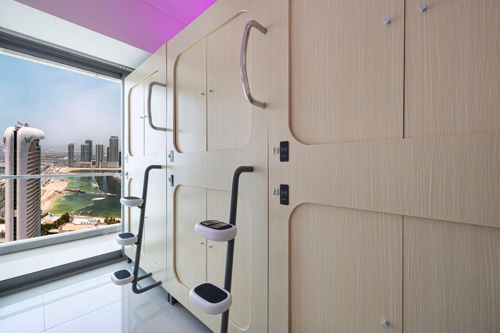 Capsule Experience Duplex - Panoramic Sea View - Nowmade La Marina Hostel Dubai Luaran gambar