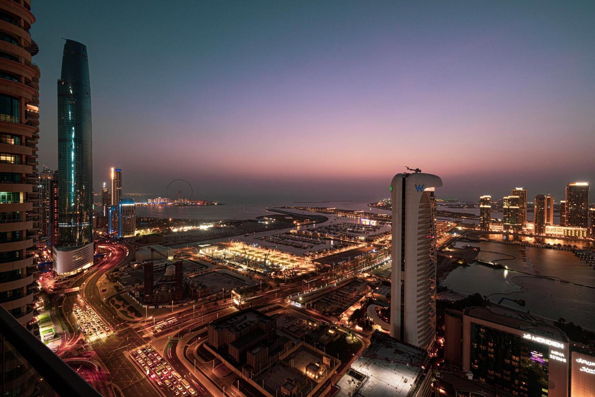 Capsule Experience Duplex - Panoramic Sea View - Nowmade La Marina Hostel Dubai Luaran gambar